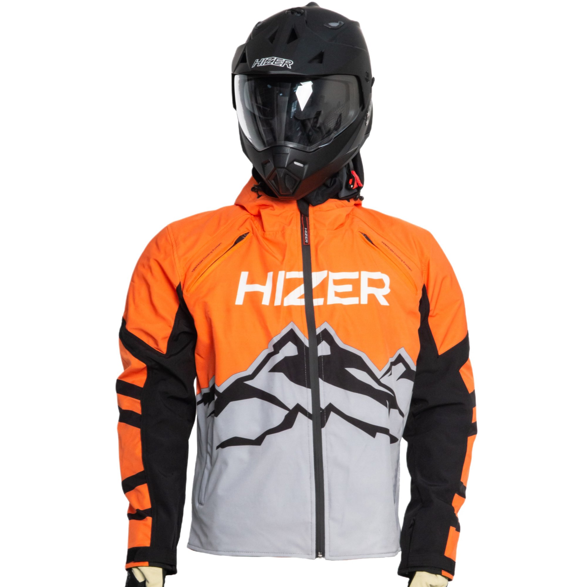 Куртка мотоциклетная (текстиль) HIZER HZ/SJ-11 (L)